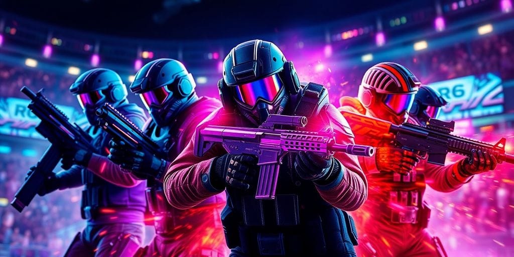 Rainbow Six Siege esport pack visual.