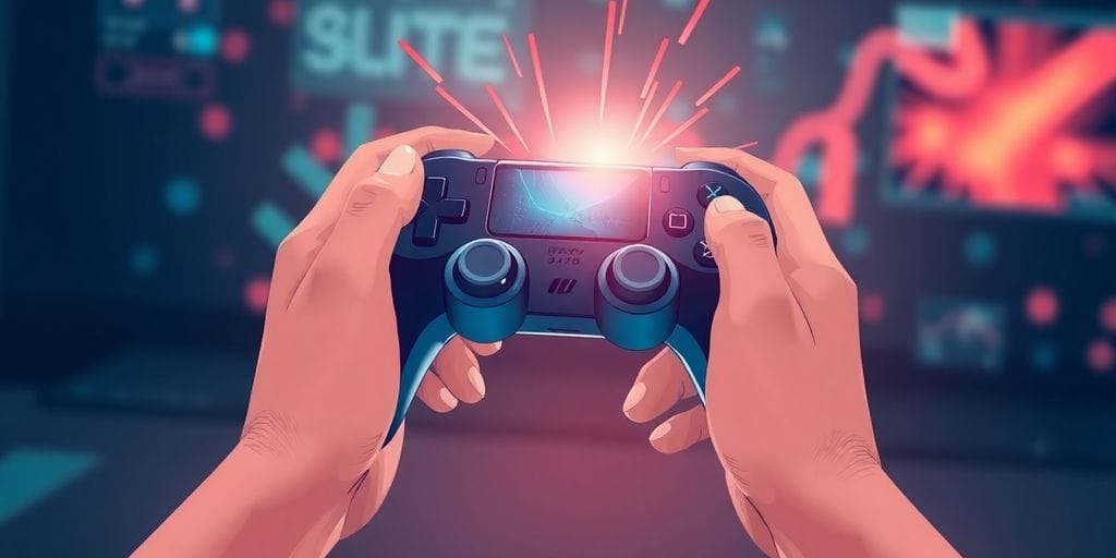 Hands activating Epic Games account, game feeling.