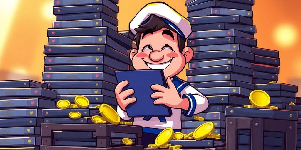 Sailor, games, abundance