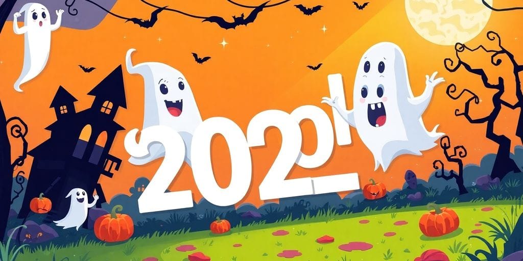 Google Doodle Halloween 2022 game characters.