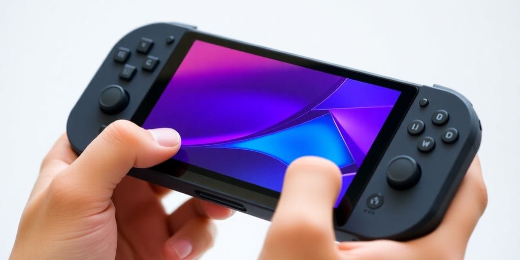 Asus ROG Ally handheld gaming device.