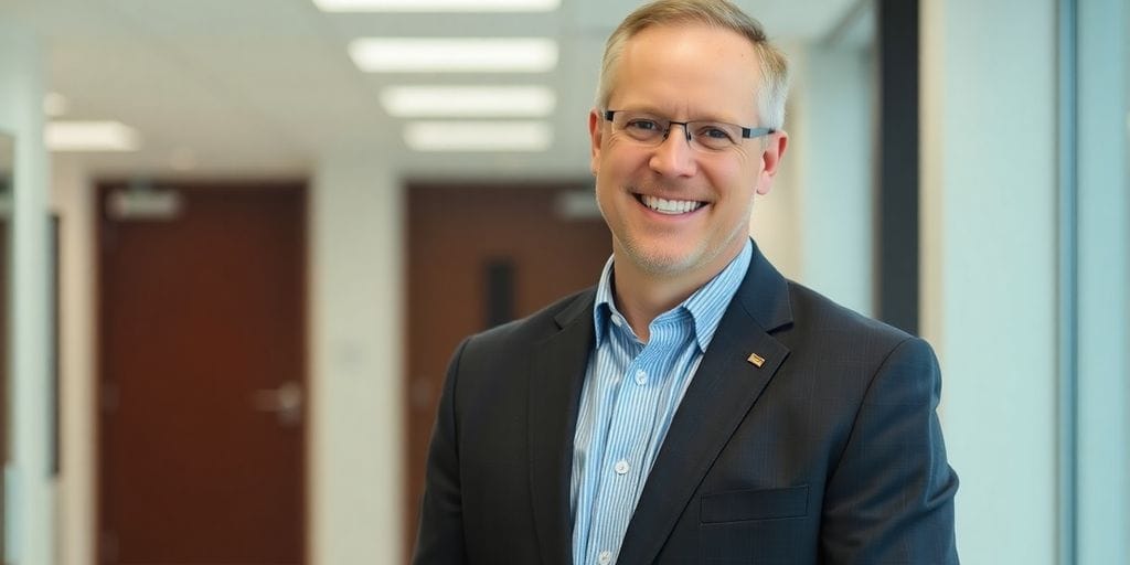 Jim Brown smiles confidently.