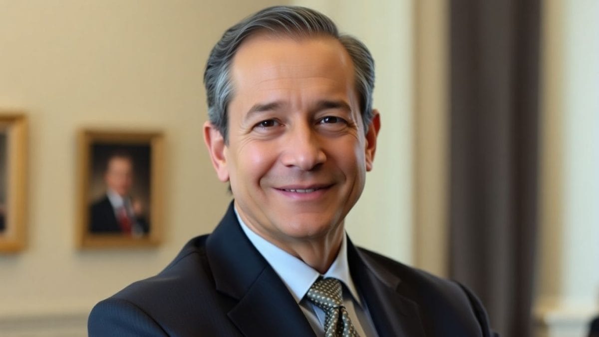 Portrait of Ernie Stevens Jr., a leader in Indian gaming.