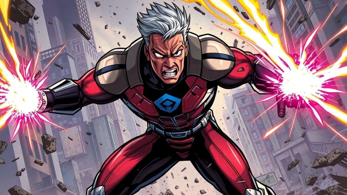 Cecil Stedman in action in the Invincible VS video game.