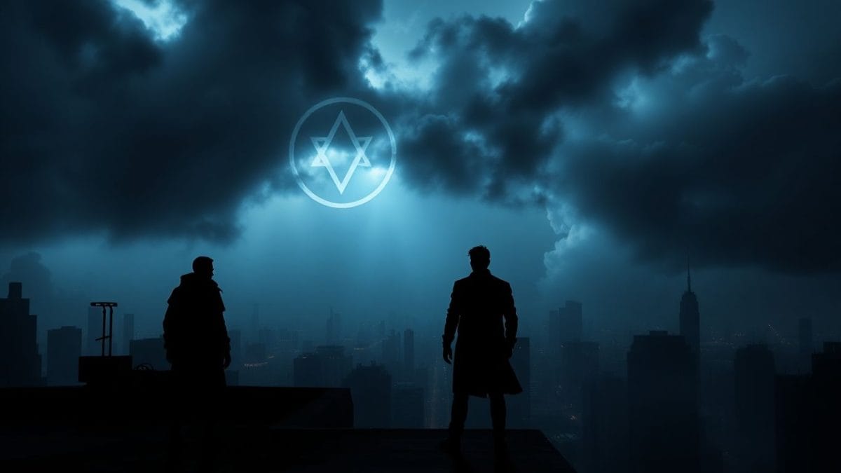 Arrowhead Game Studios teases new IP with futuristic cityscape.