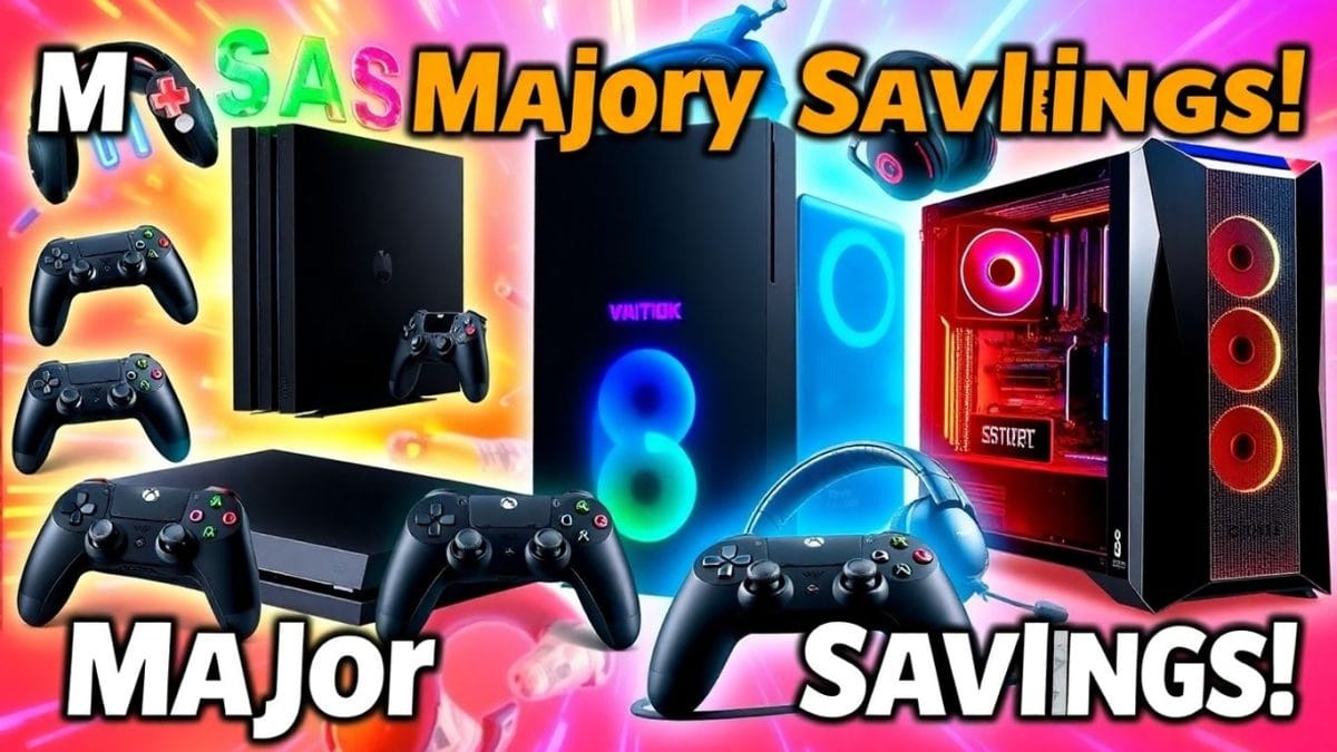 Black Friday gaming deals on consoles, PCs, and accessories.