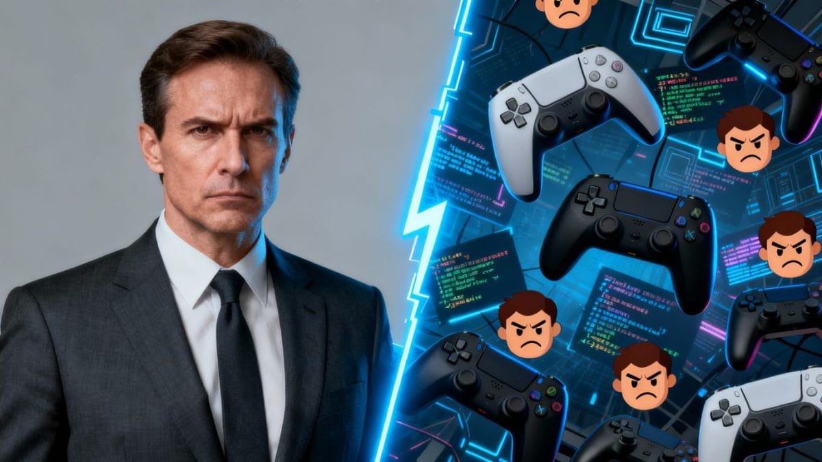 Gaming executive's controversial AI remark sparks developer and player debate.