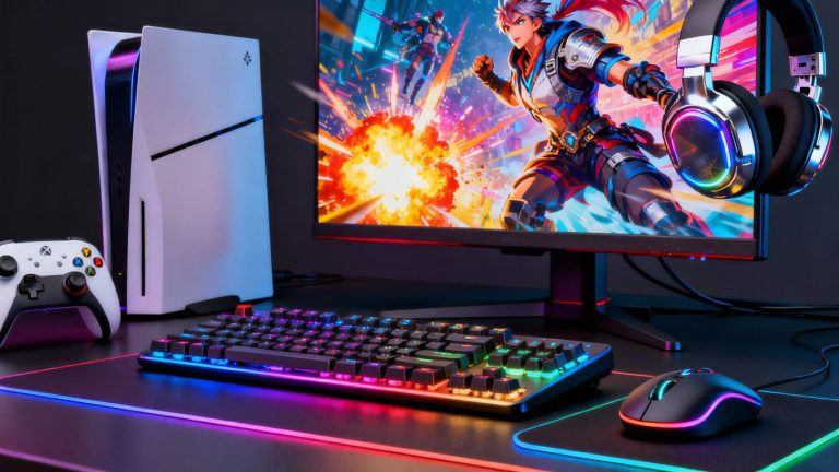 Black Friday gaming deals: consoles, keyboards, mice, headphones.