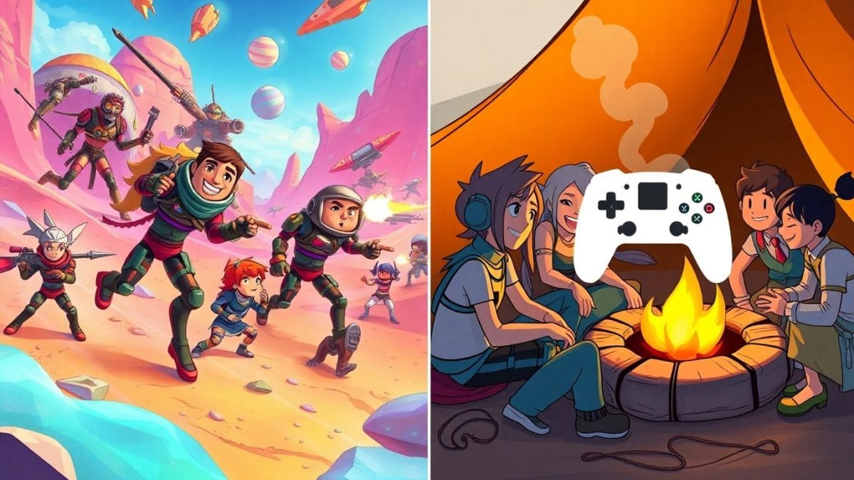 Arc Raiders players interacting positively across platforms.