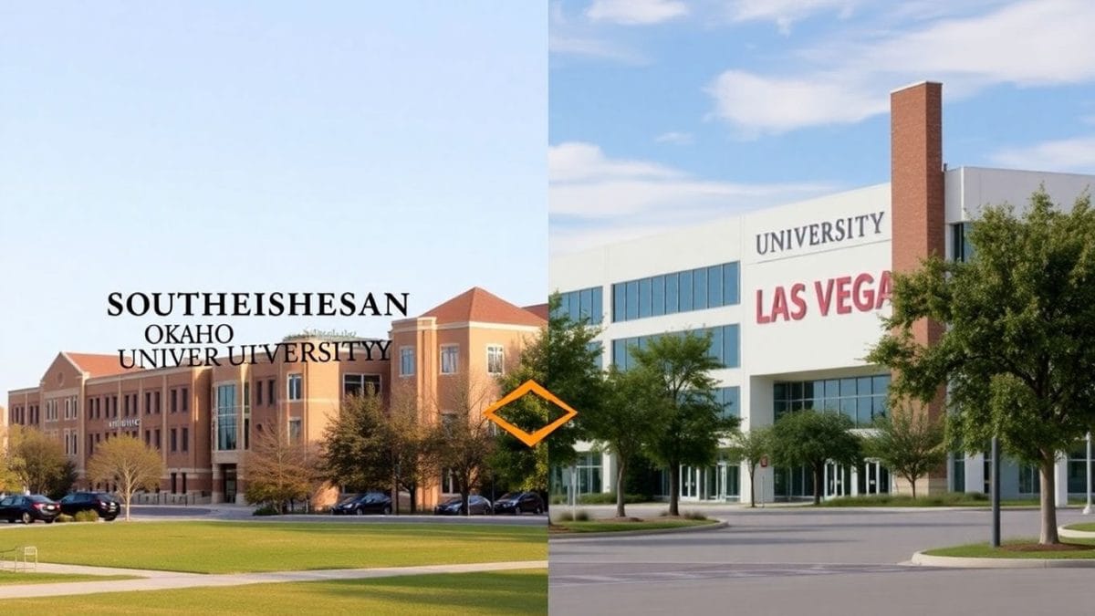 Southeastern Oklahoma State University and UNLV partnership.