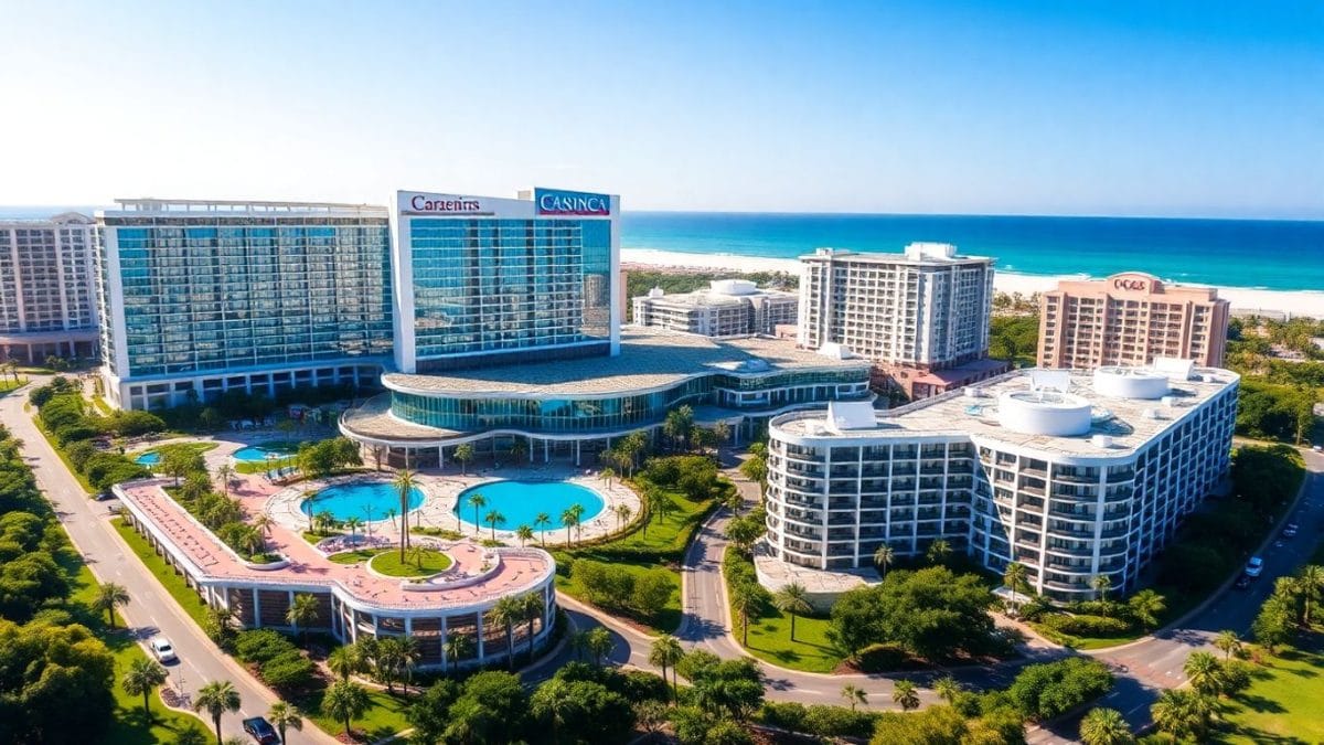 Hampton Beach Casino revitalization with new hotel and condos.