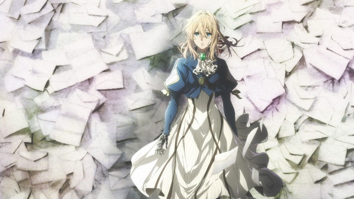 Violet Evergarden (2018), co-produced by Netflix and Kyoto Animation