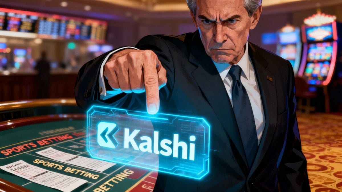 Nevada Gaming Board official confronts Kalshi over sports betting.