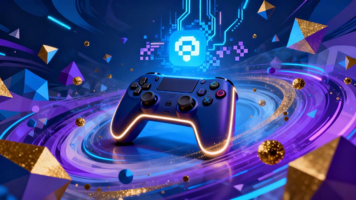 Epic Games ID illustration with game elements.