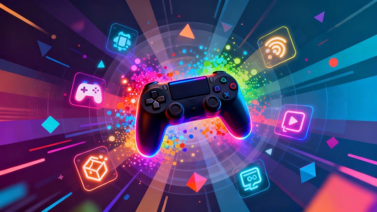 Download free games app guide illustration