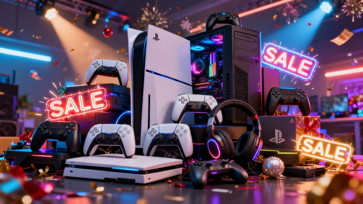 Cyber Monday gaming deals on consoles, PCs, and accessories.