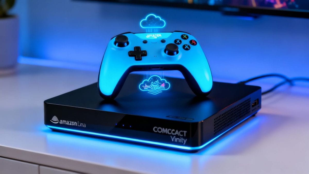 Amazon Luna controller on Comcast Xfinity box