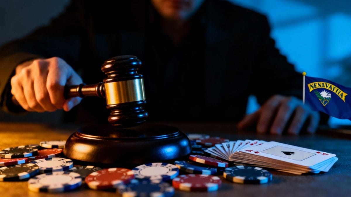 Nevada law enforcement cracking down on illegal gambling.