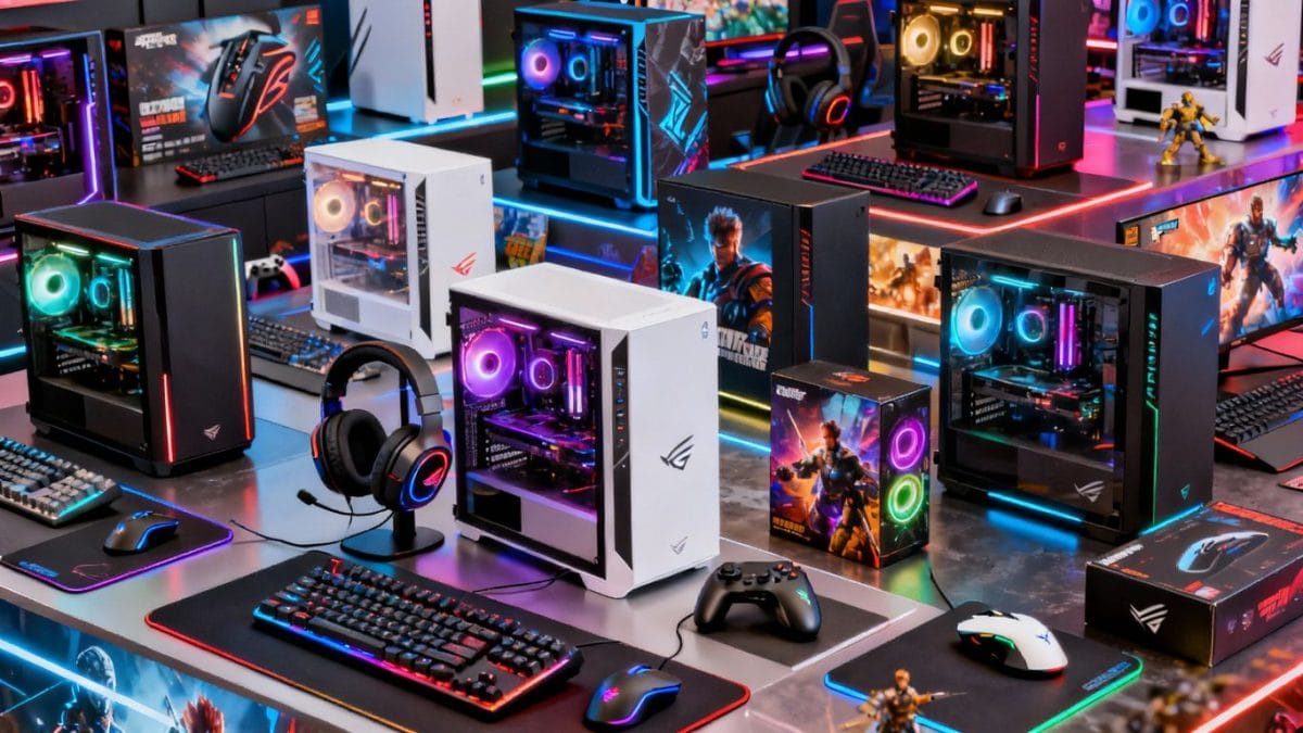 Gaming peripherals and game cases with big discounts.