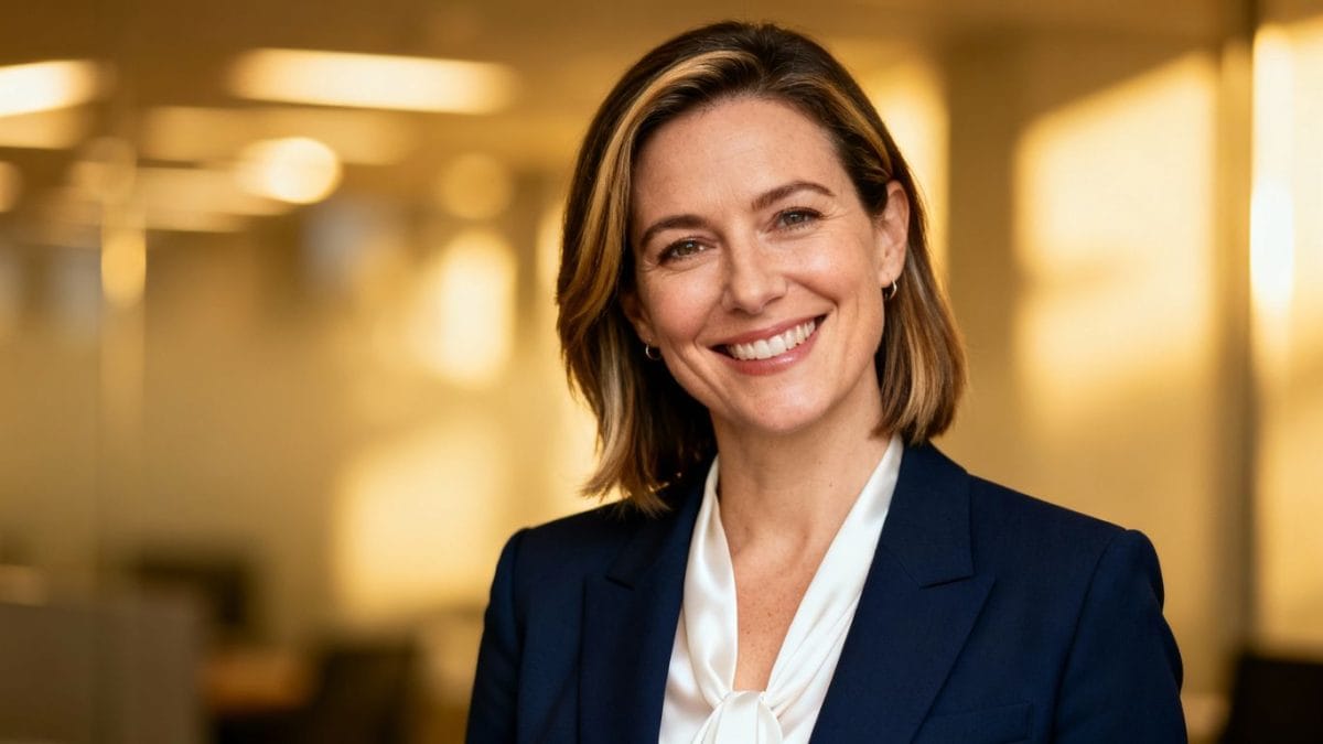 [Siobhan Lane] smiles, new Global Gaming Women President.
