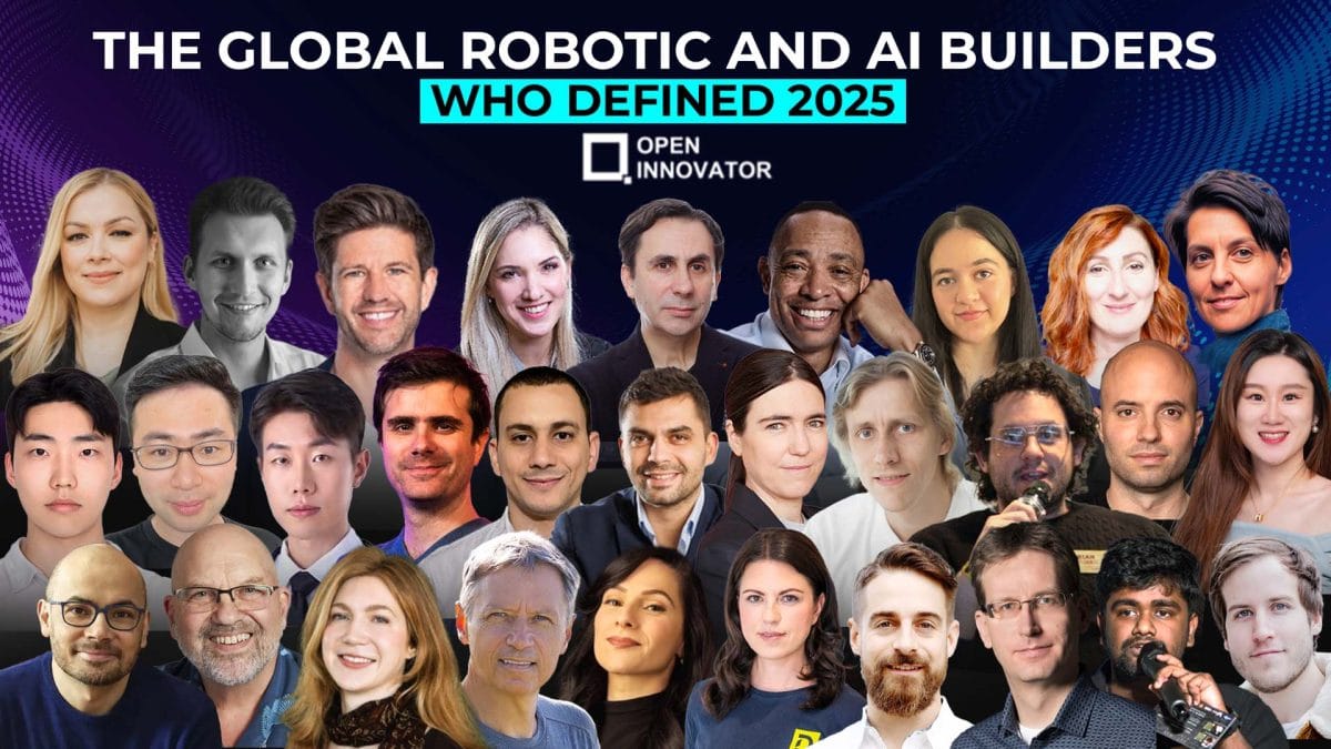 ‘The Global Robotic and AI Builders Who Defined 2025,’ by Open Innovator