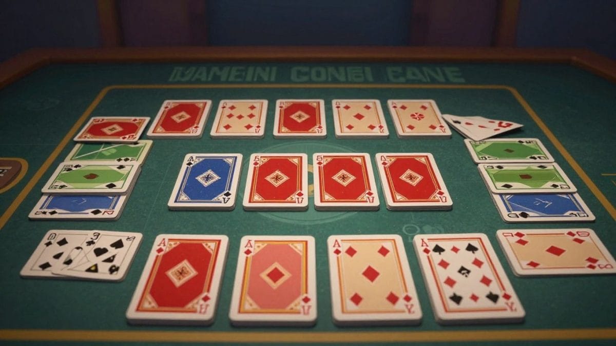 Classic Solitaire card game illustration