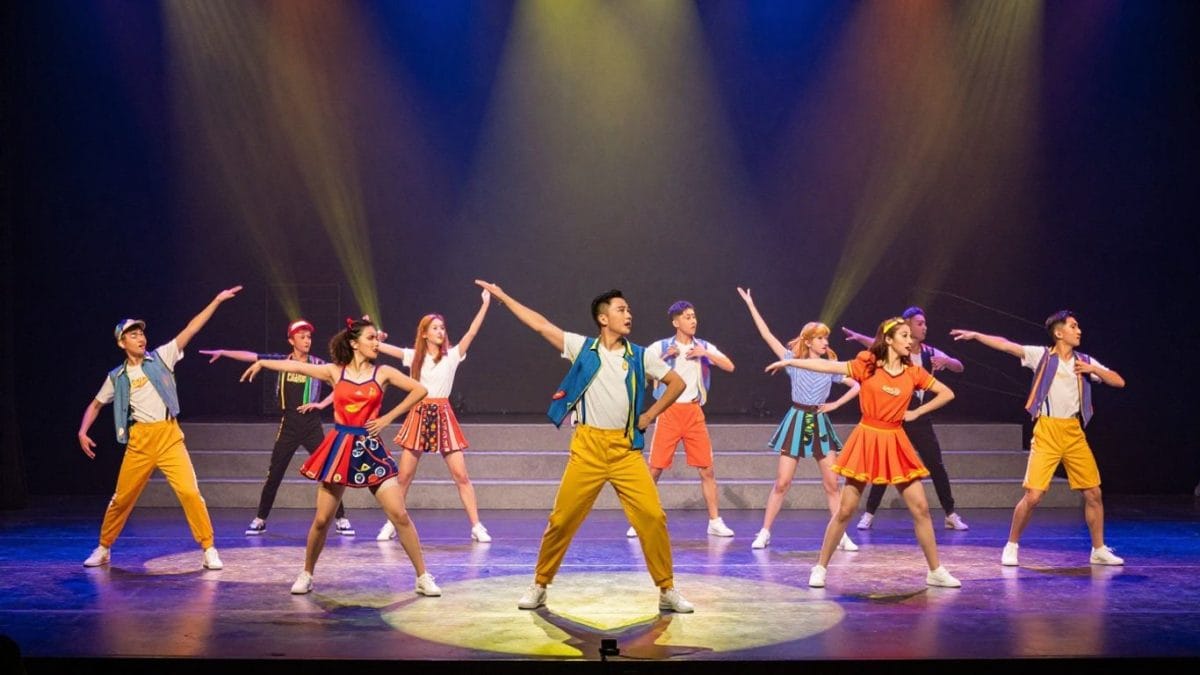 Dancing With The Stars contestants performing on stage.