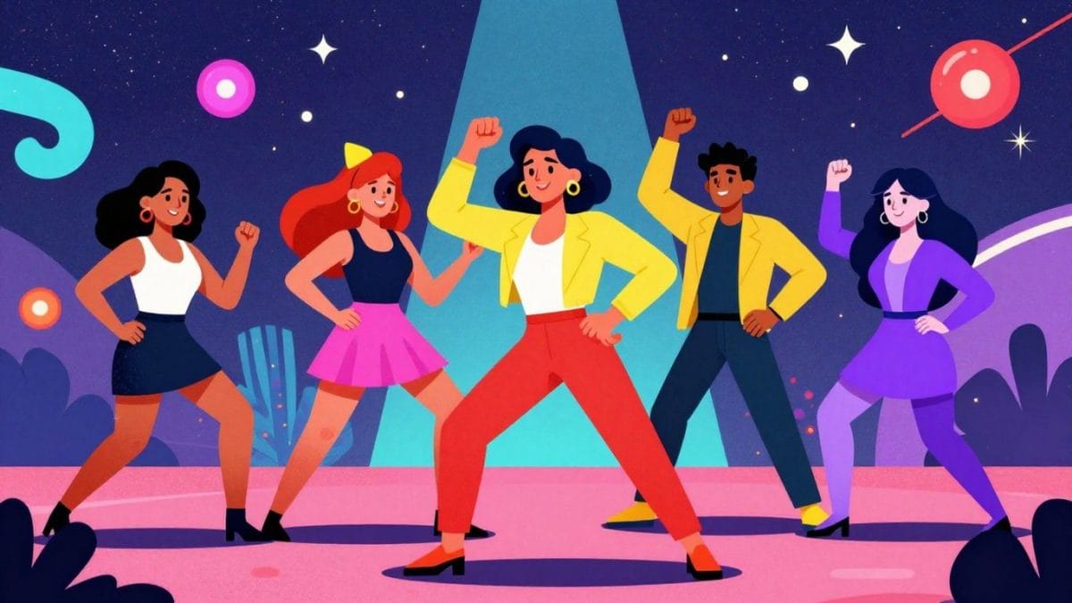 Celebrity news and gossip game illustration