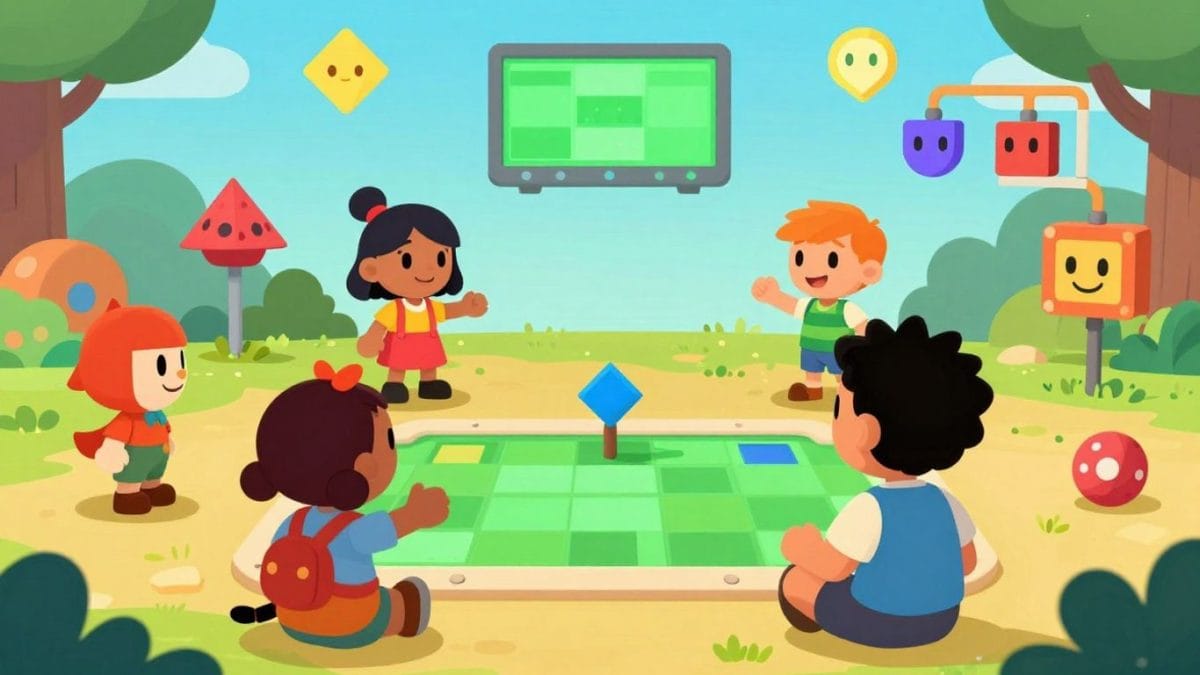 Colorful game characters and elements from Scratch projects.