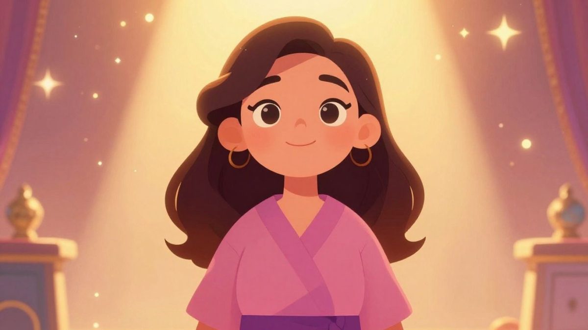 Celebrity moms in a heartwarming, illustrative style.