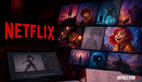 Netflix Just Built an AI Animation Studio, Here’s What It Means for Entertainment